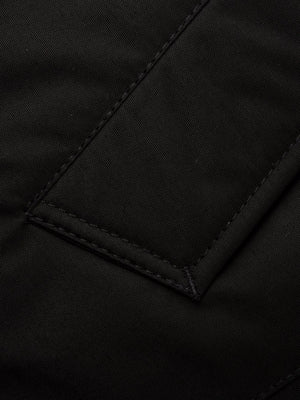 POLAR HIGH COLLAR PARKA BLACK