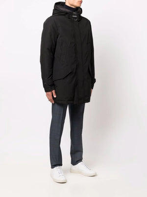 POLAR HIGH COLLAR PARKA BLACK