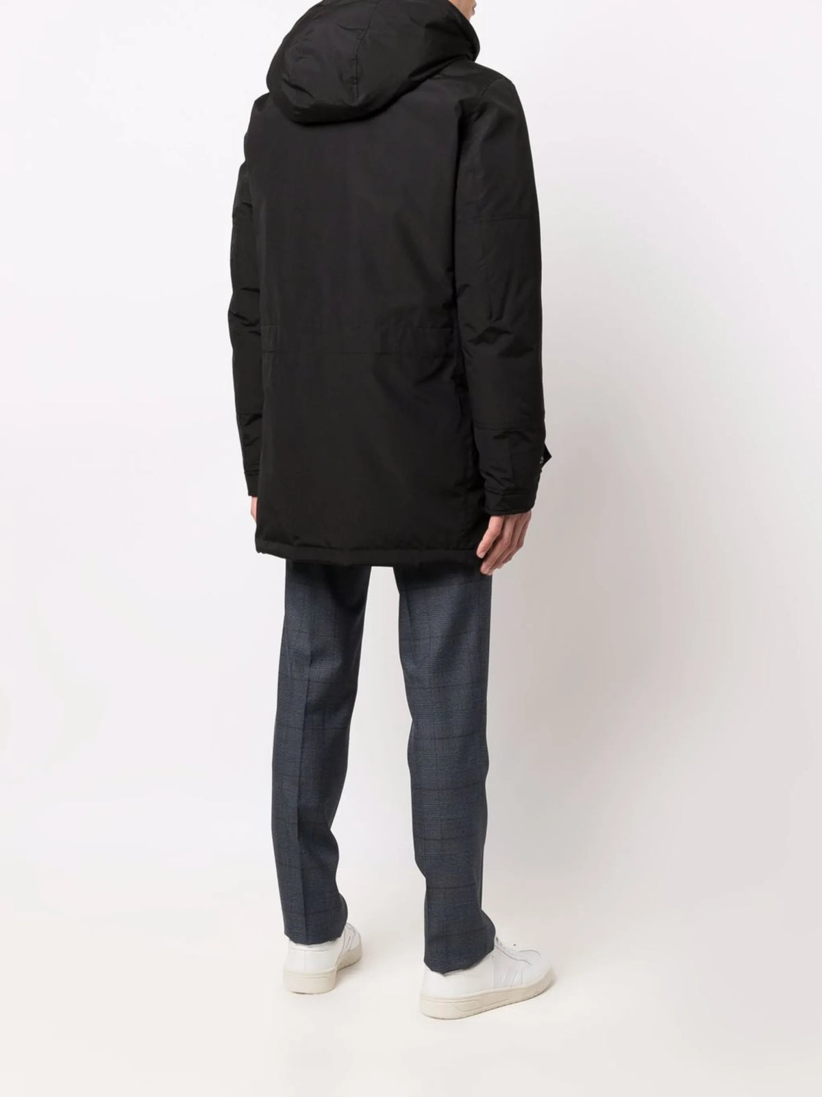 POLAR HIGH COLLAR PARKA BLACK