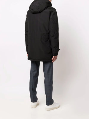 POLAR HIGH COLLAR PARKA BLACK