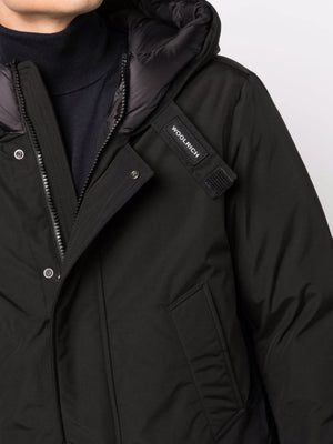 POLAR HIGH COLLAR PARKA BLACK