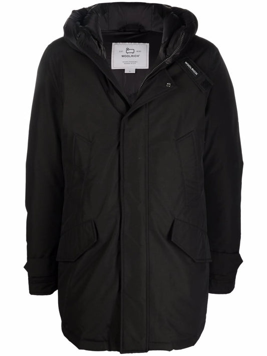 POLAR HIGH COLLAR PARKA BLACK
