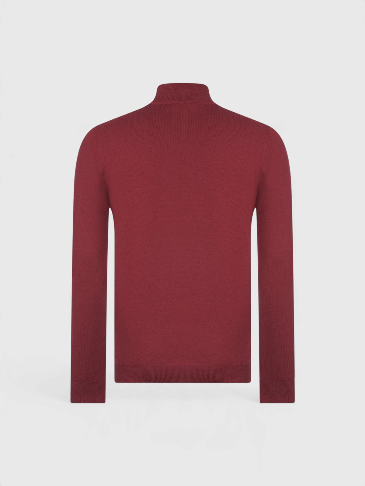 Mock merinos wool Bordeaux Red