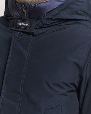 POLAR HIGH COLLAR PARKA MELTON BLUE