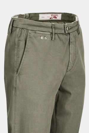 PANT CHINO LUIS REGULAR GABARDINE RELAX GREEN