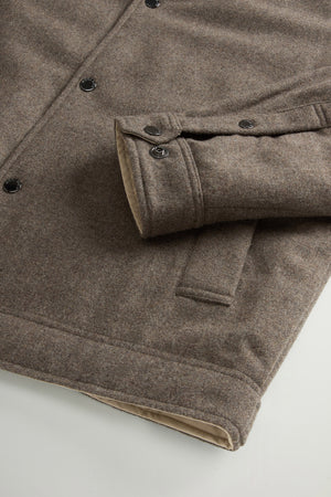 WOOL KEATING SHIRT JACKET FALCON