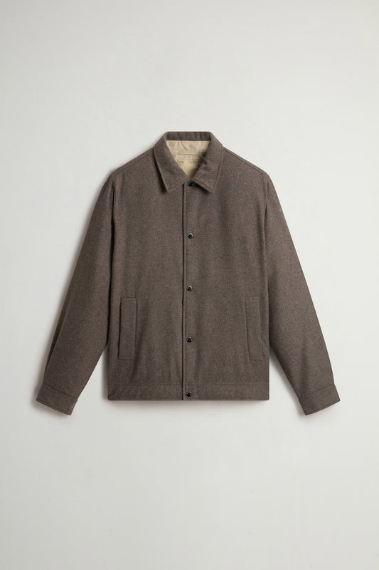 WOOL KEATING SHIRT JACKET FALCON