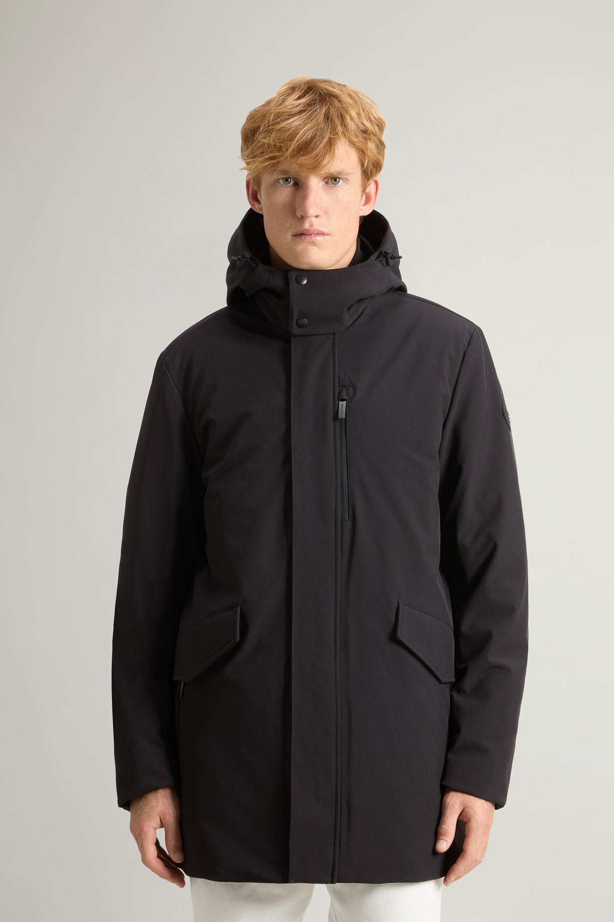 Barrow Mac Mantel aus Tech Softshell Black