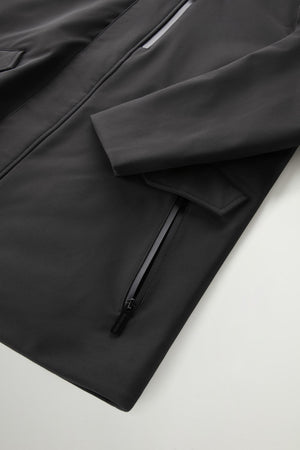 Barrow Mac Mantel aus Tech Softshell Black