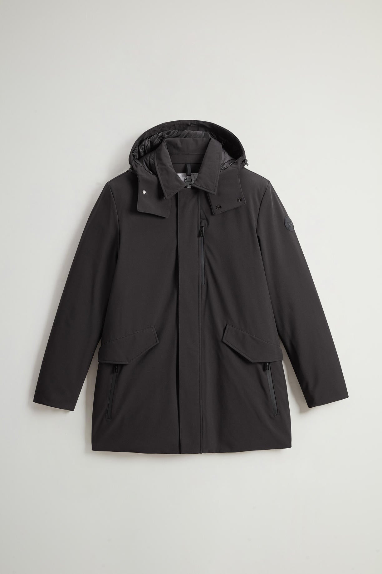 Barrow Mac Mantel aus Tech Softshell Black