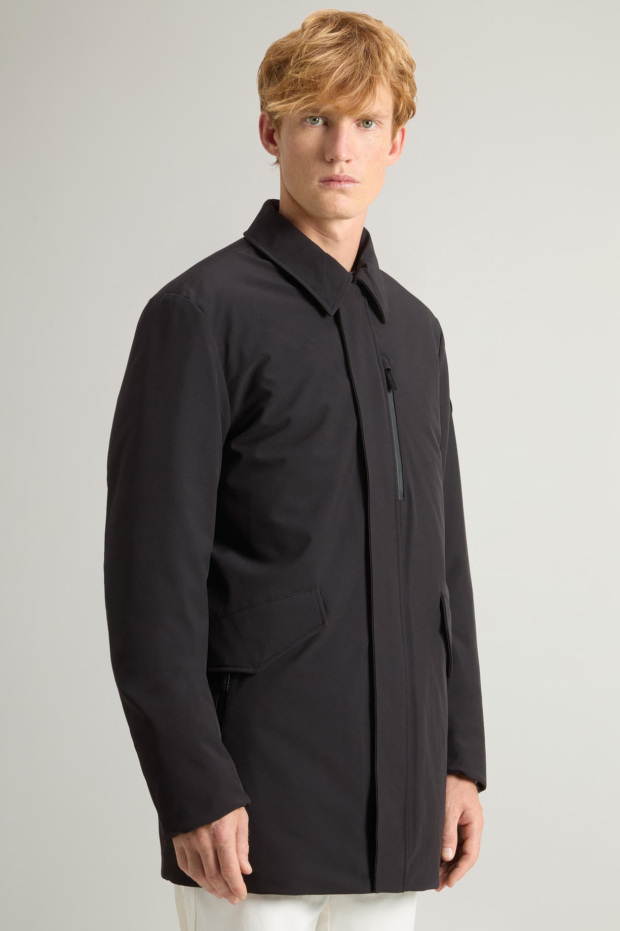 Barrow Mac Mantel aus Tech Softshell Black