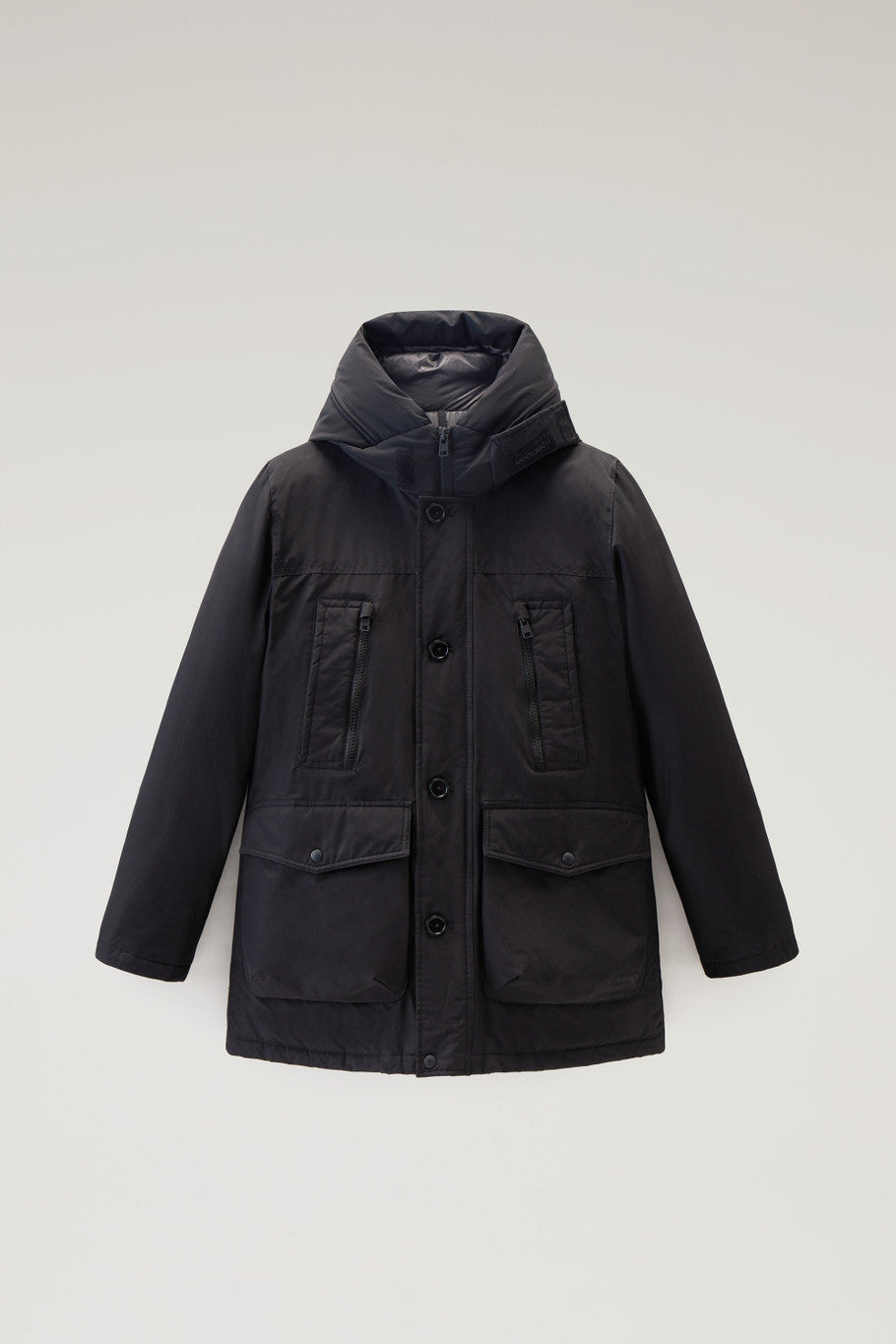 Woolrich Arctic Parka Evolution aus Ramar Cloth Black