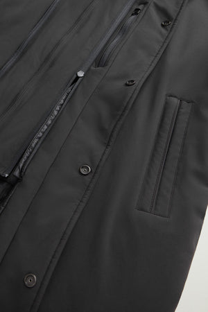 2-in-1-Mantel aus Stretchnylon