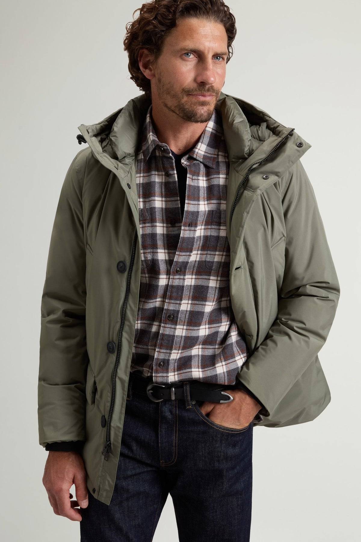 CLOUD PARKA OLIVE GRÜN