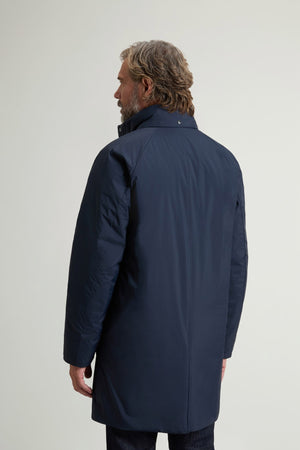 MICRO RIPSTOP COAT MELTON BLUE