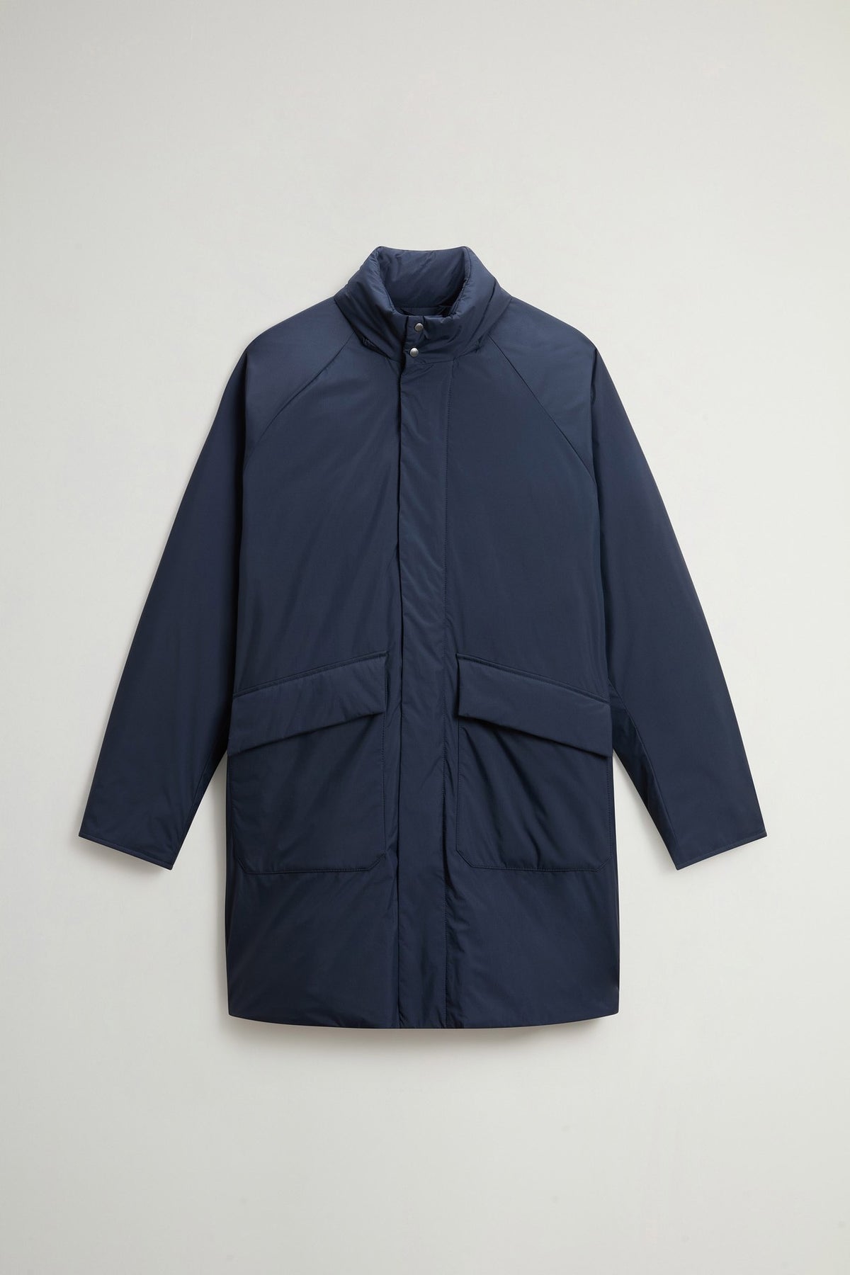 MICRO RIPSTOP COAT MELTON BLUE