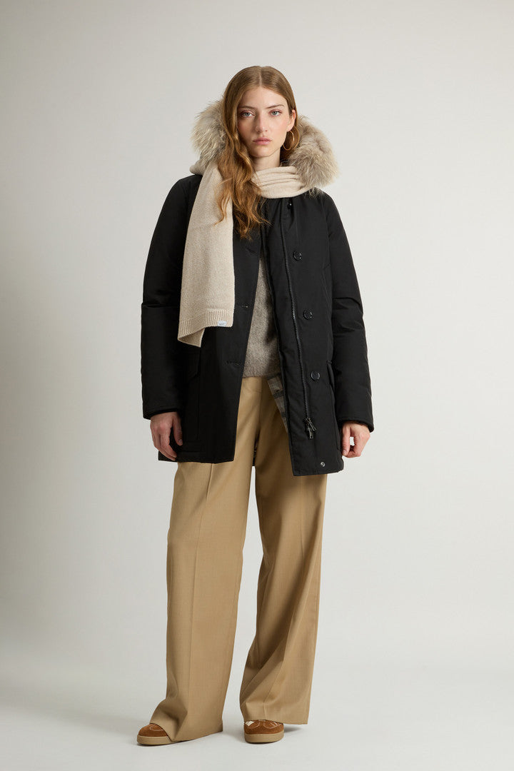 Arctic Parka aus Ramar Cloth mit vier Taschen und abnehmbarem Pelz