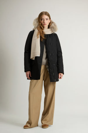 Arctic Parka aus Ramar Cloth mit vier Taschen und abnehmbarem Pelz