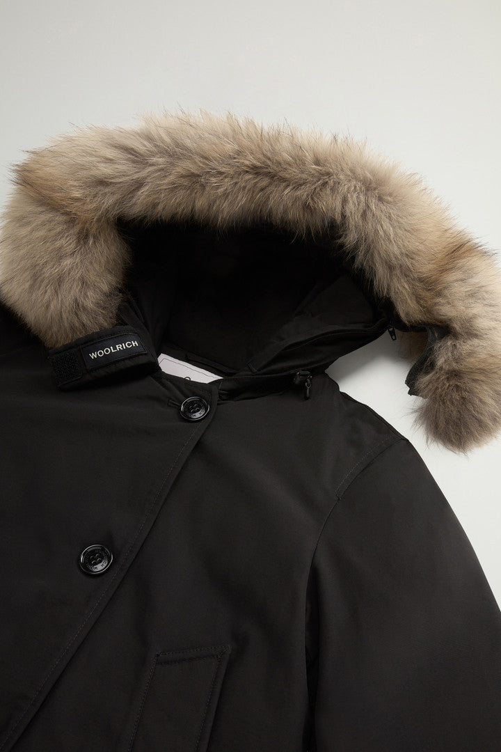 Arctic Parka aus Ramar Cloth mit vier Taschen und abnehmbarem Pelz