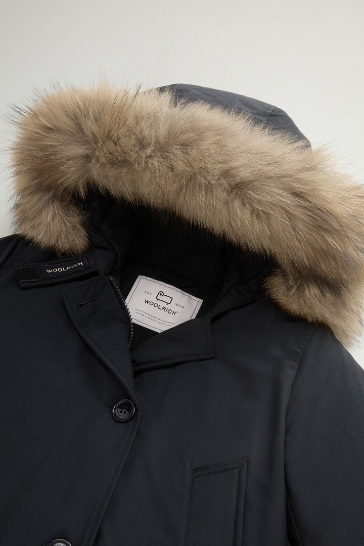 Arctic Parka aus Ramar Cloth mit vier Taschen und abnehmbarem Pelz