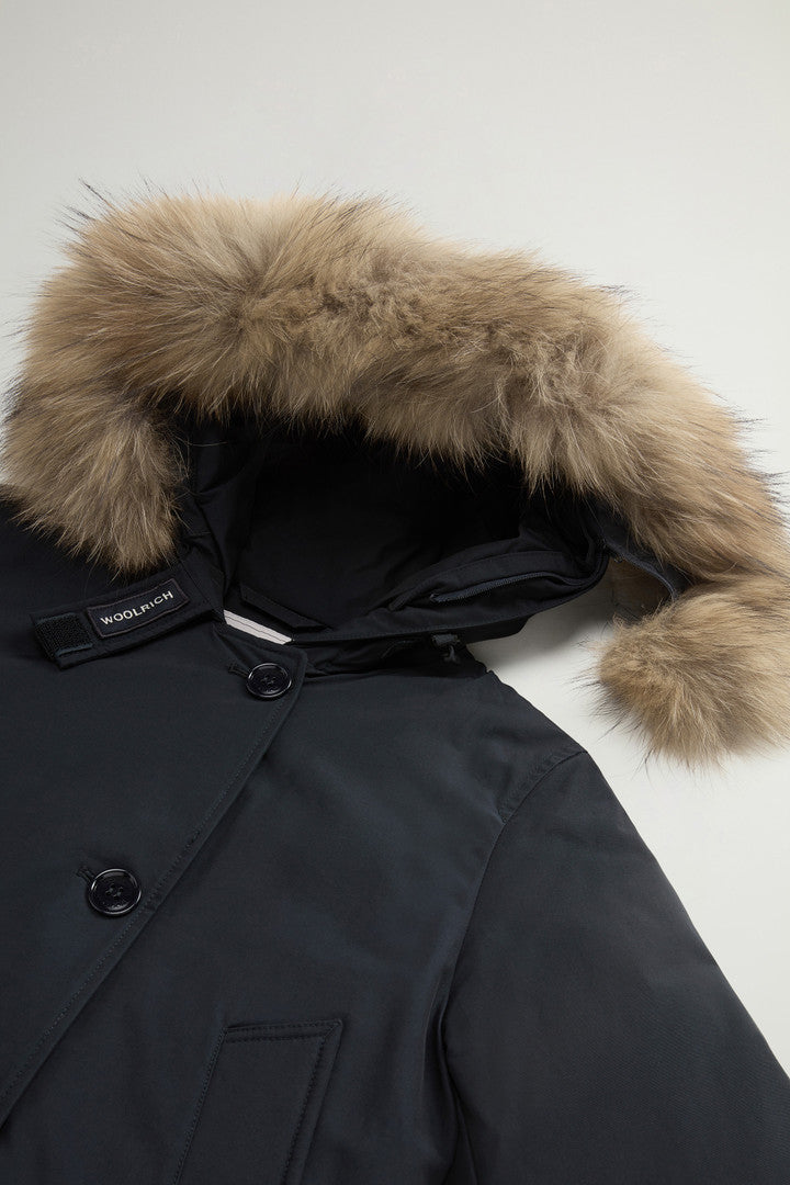 Arctic Parka aus Ramar Cloth mit vier Taschen und abnehmbarem Pelz