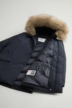 Arctic Parka aus Ramar Cloth mit vier Taschen und abnehmbarem Pelz