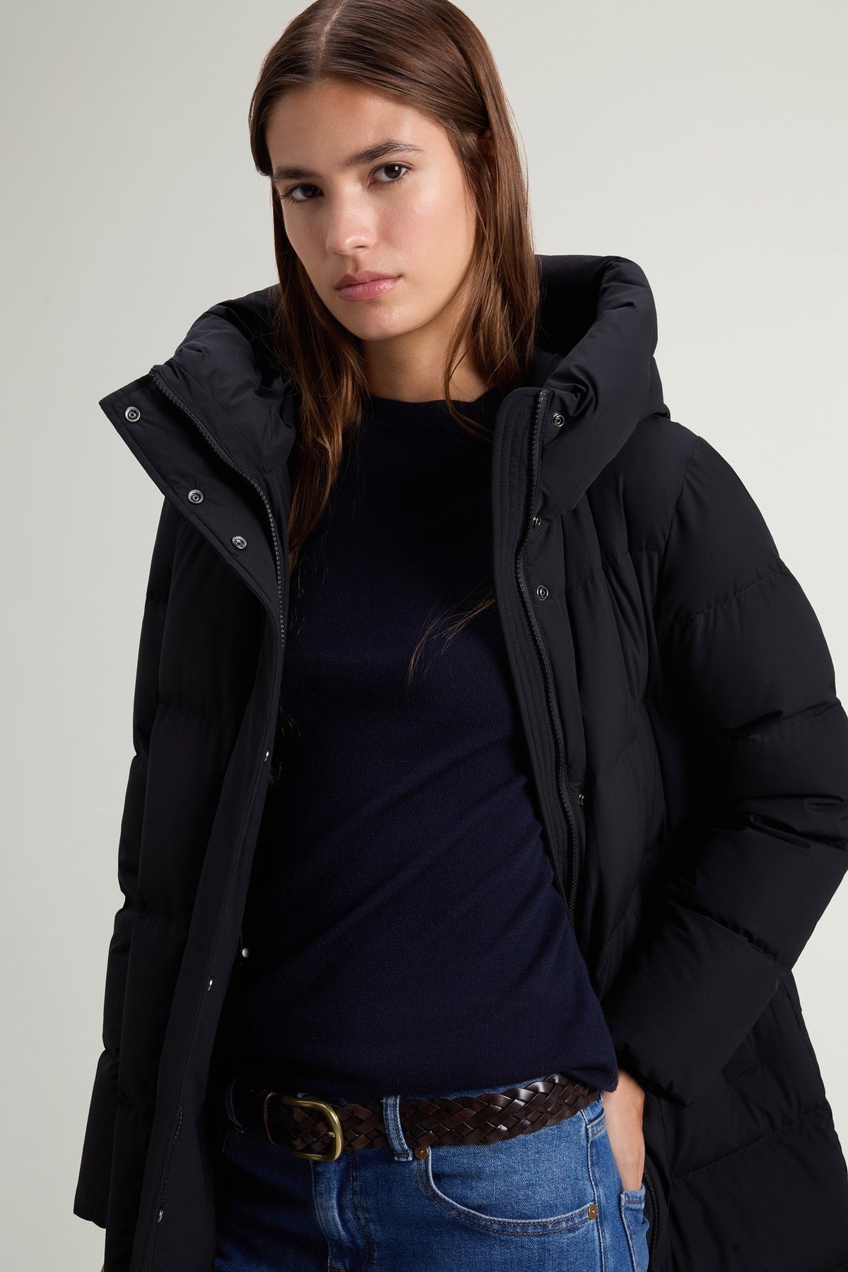 MADISON LONG COAT BLACK