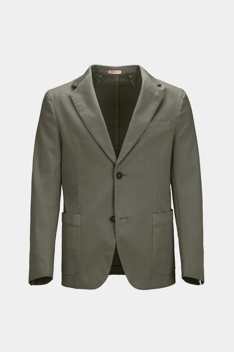 SINGLE BREASTED JACKET FILIPPO GABARDINE RELAX GREEN