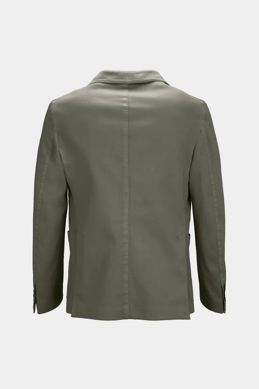 SINGLE BREASTED JACKET FILIPPO GABARDINE RELAX GREEN