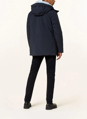 Stretch Arctic Melton Blue