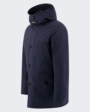 STRETCH ARCTIC PARKA MELTON BLUE