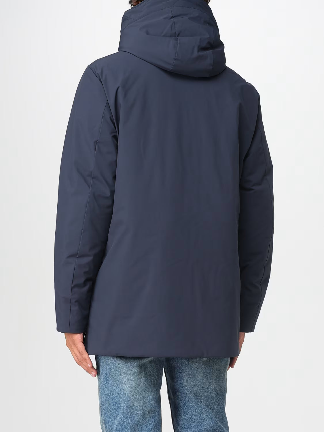 STRETCH ARCTIC PARKA MELTON BLUE