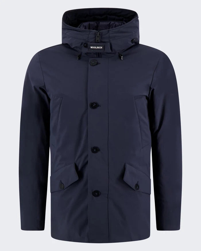 STRETCH ARCTIC PARKA MELTON BLUE