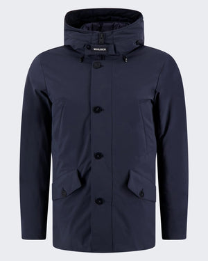 STRETCH ARCTIC PARKA MELTON BLUE