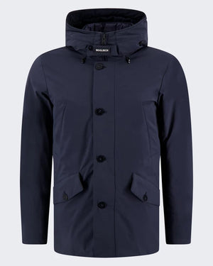 STRETCH ARCTIC PARKA MELTON BLUE